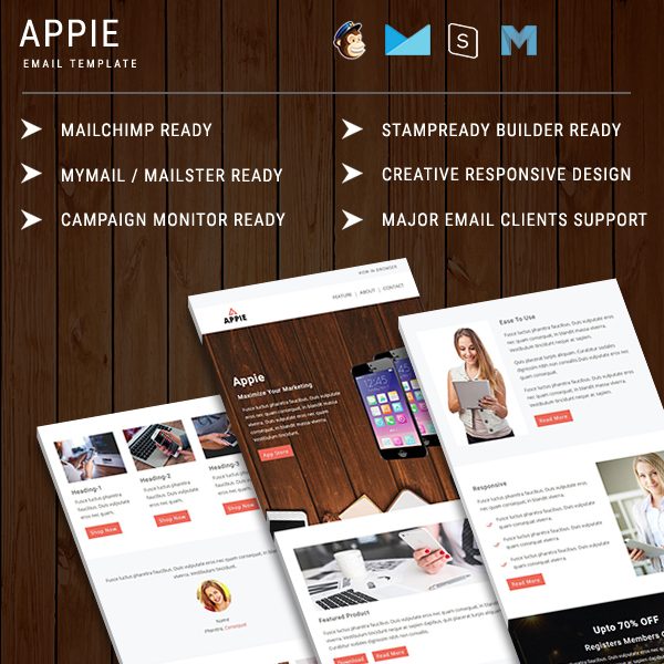 Appie- Multipurpose Responsive Email Template