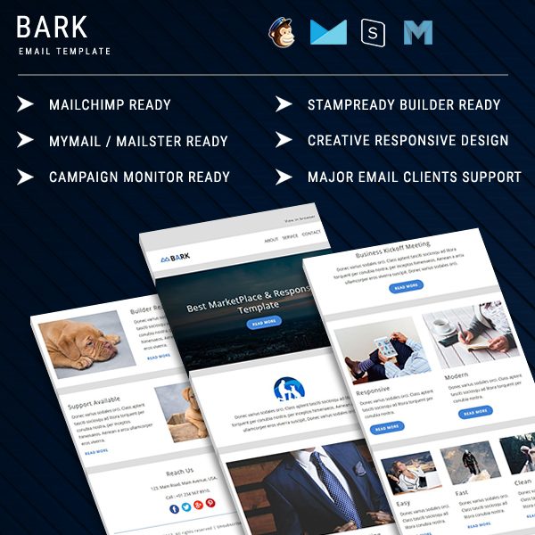 Bark - Responsive Email Template