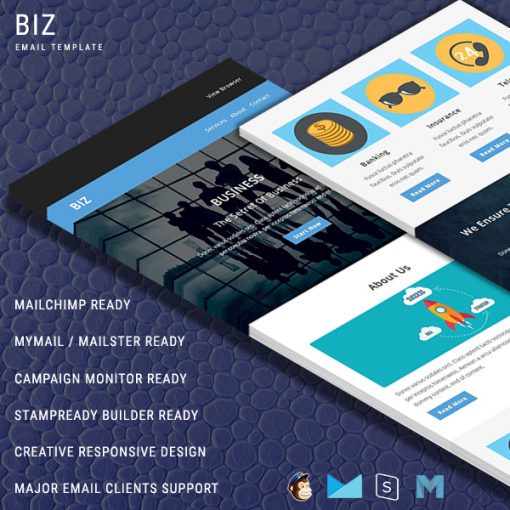 Biz - Multipurpose Responsive Email Template