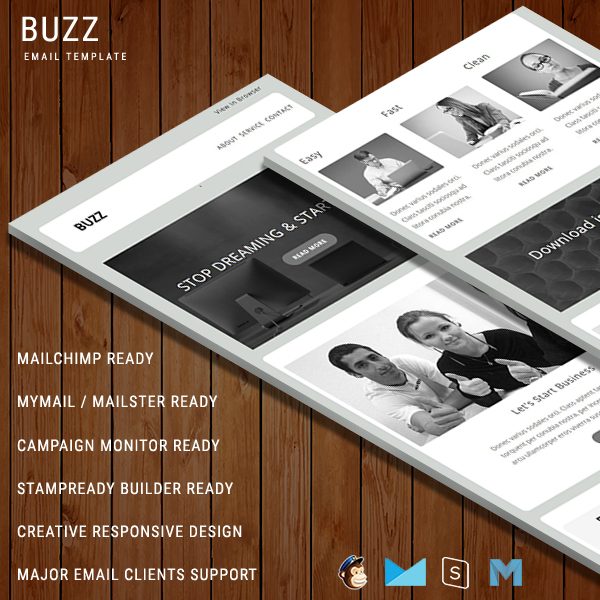 Buzz - Responsive Email Template