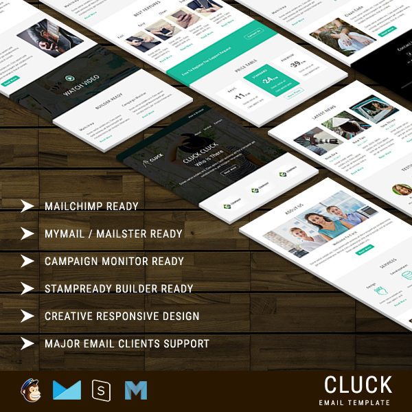 Cluck - Responsive Email Template