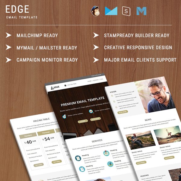 Edge - Responsive Email Template