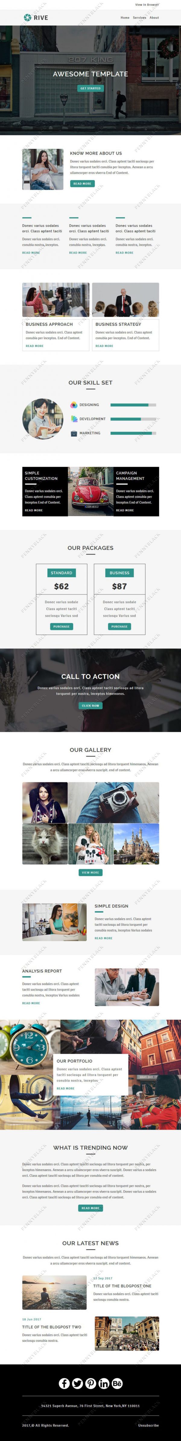 Rive - Responsive Email Template