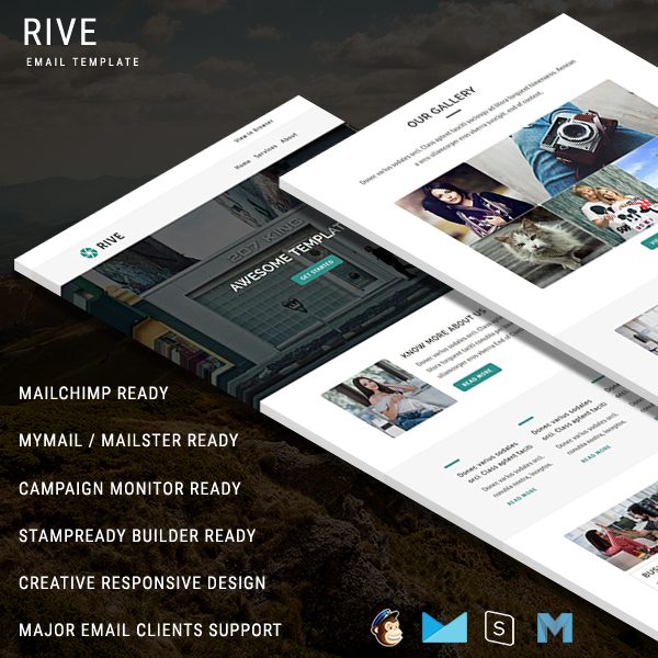 Rive - Responsive Email Template
