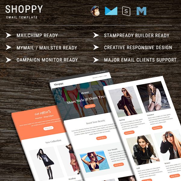 Shoppy - Multipurpose Responsive Email Template
