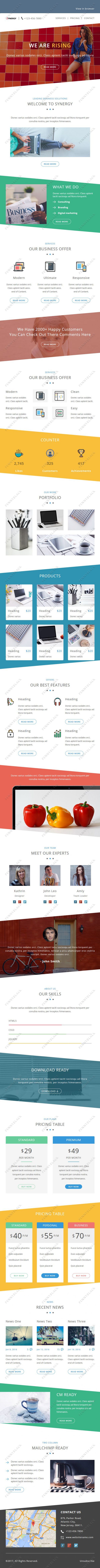 Synergy  - Responsive Email Template