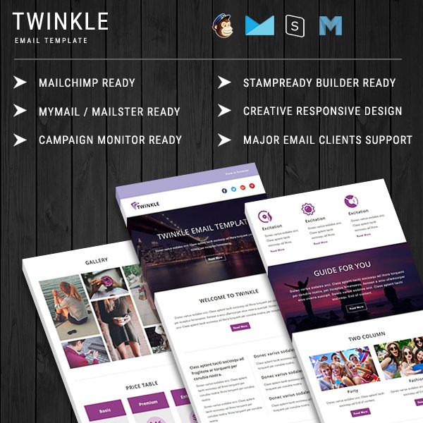 Twinkle - Responsive Email Template