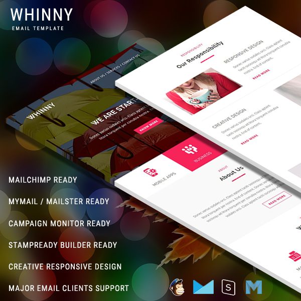 Whinny  - Responsive Email Template