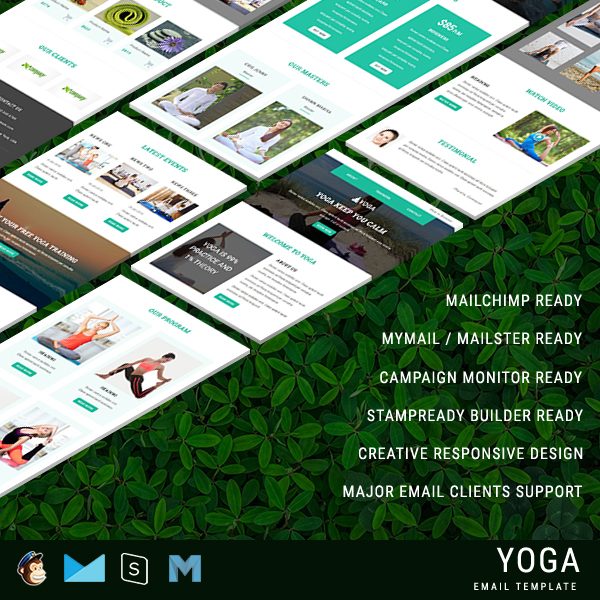 Yoga - Responsive Email Template