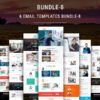 6 Newsletter Templates Bundle - 8