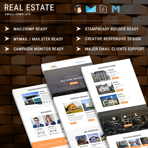 Real Estate - Responsive Email Template
