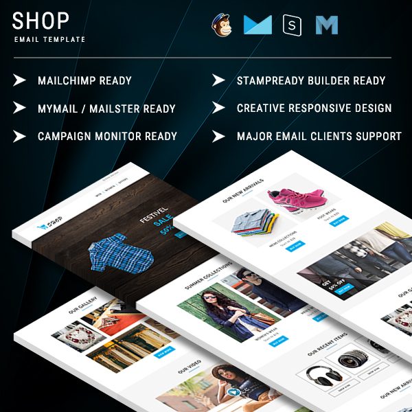 Shop - Responsive Email Template