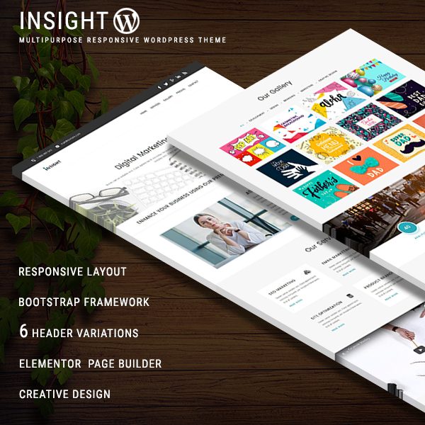 INSIGHT - Multipurpose Responsive WordPress Theme