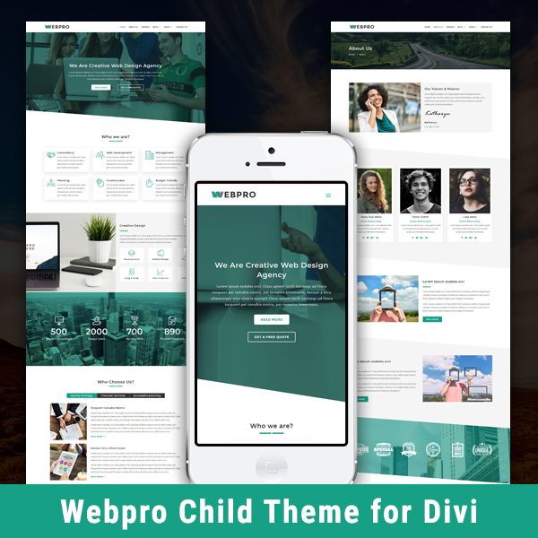 Webpro – Divi Child Theme