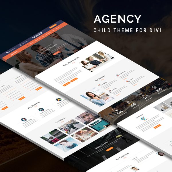 Agency - Child Theme for Divi