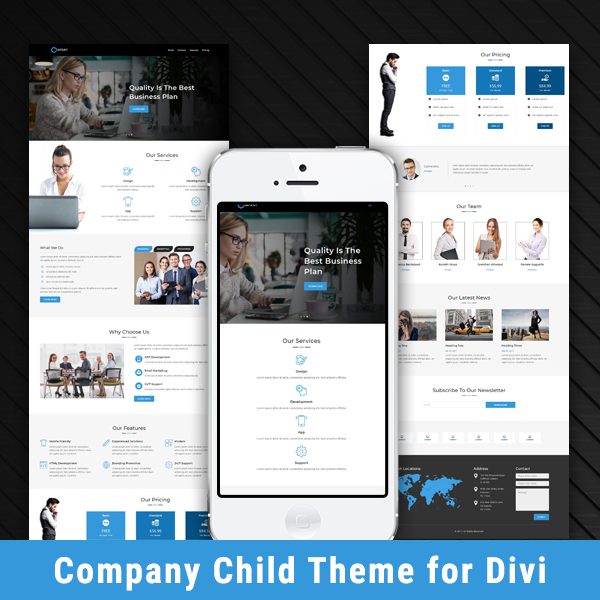 Company - Child Theme for Divi