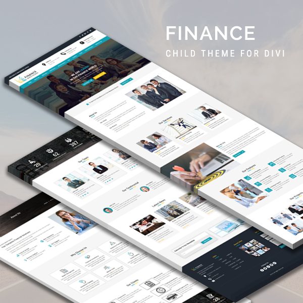 Finance - Child Theme for Divi