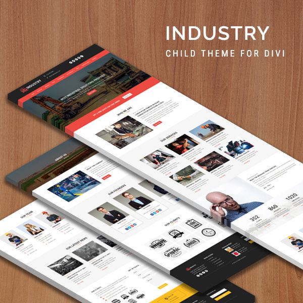 Industry - Child Theme for Divi