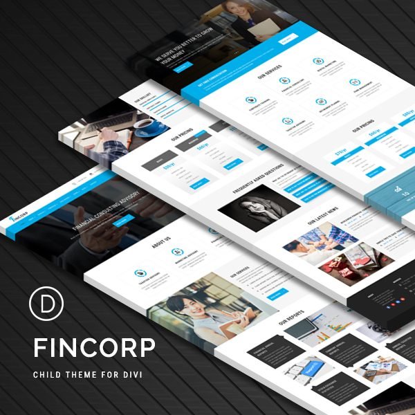 Fincorp - Child Theme for Divi