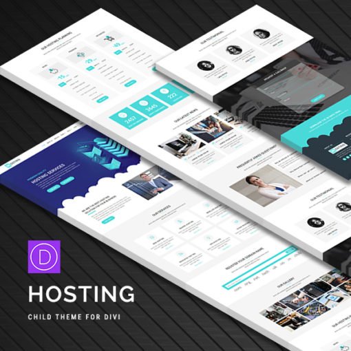 Hosting - Child Theme for Divi