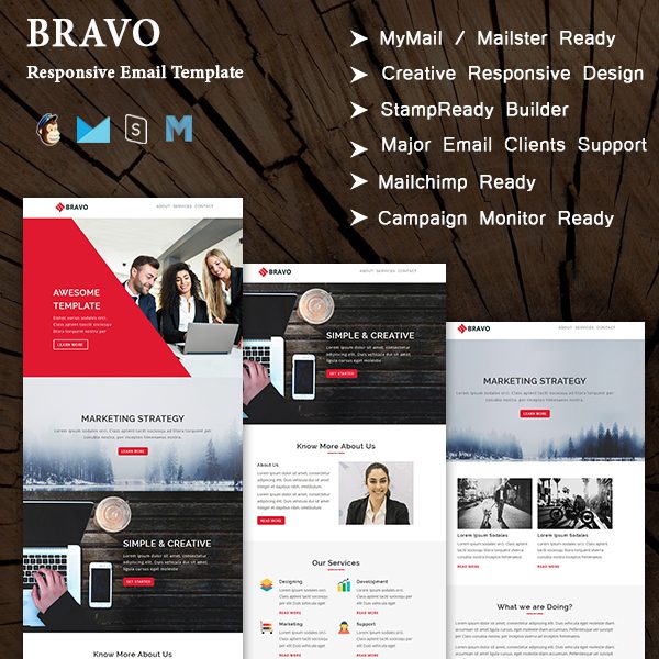 Bravo - Multipurpose Responsive Email Template