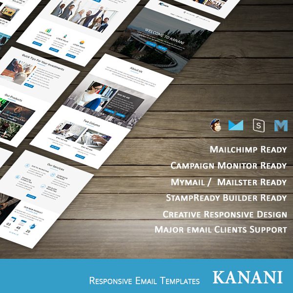 Kanani - Multipurpose Responsive Email Template
