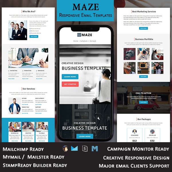 Maze - Multipurpose Responsive Email Template