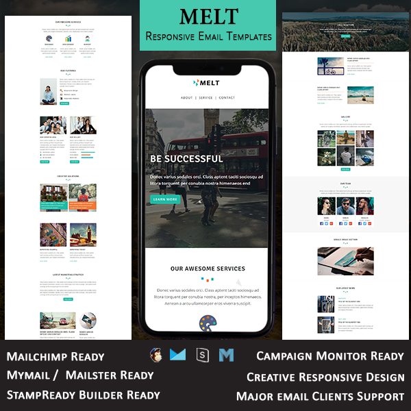 Melt - Multipurpose Responsive Email Template