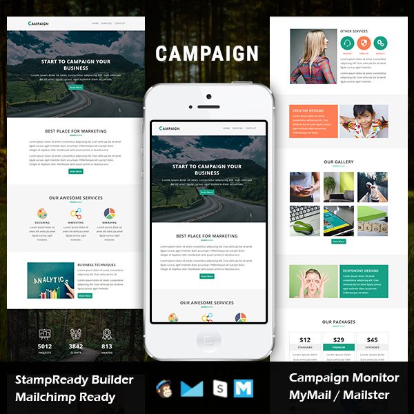 Campaign - Multipurpose Responsive Email Template