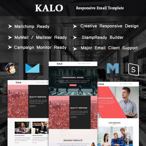 Kalo - Multipurpose Responsive Email Template