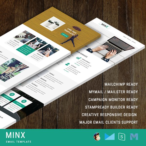 Minx - Multipurpose Responsive Email Template