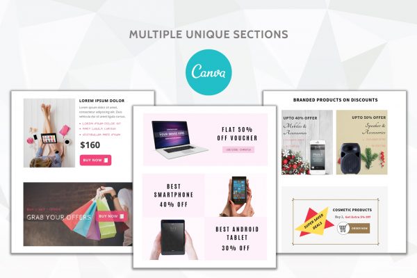 Canva Shop Email Templates