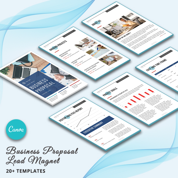 Digital Marketing Business Proposal Lead Magnet
