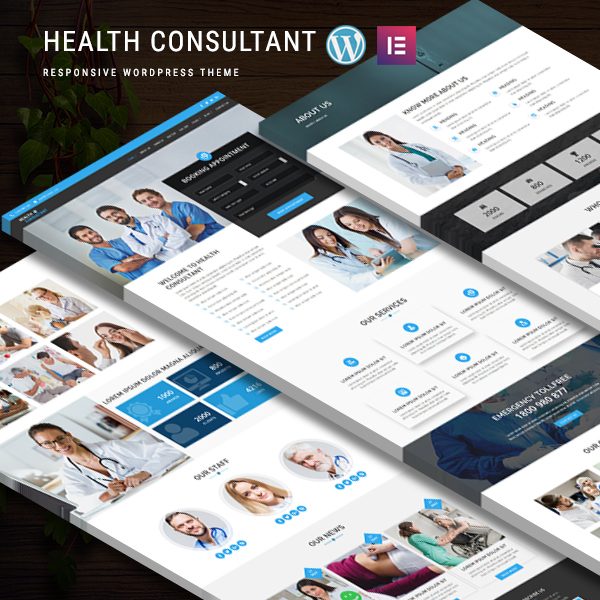 Health Consultant - Elementor WordPress Theme