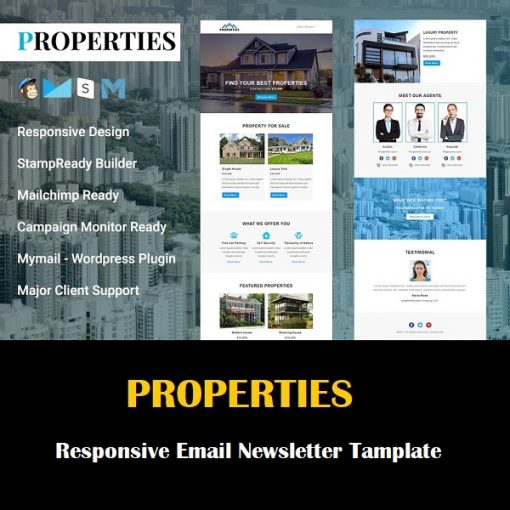 Properties - Responsive Email Template