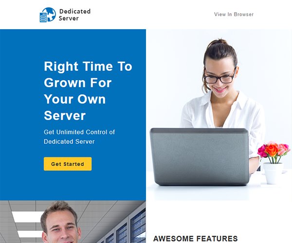 5 Email Templates Bundle - 9-dedicated-server