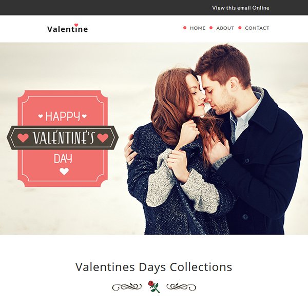 Matrix - Multipurpose Responsive Email Template + Stampready Builder-valentine