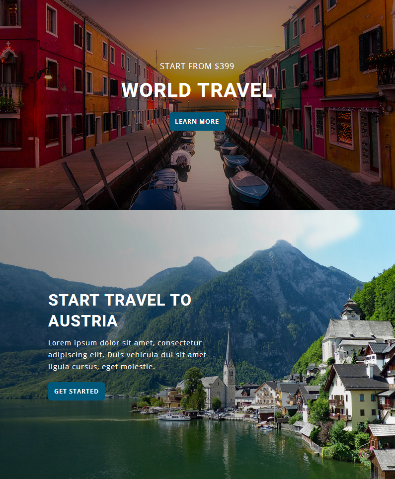Travel - Multipurpose Responsive Email Template With Online StampReady Builder Access-all-element