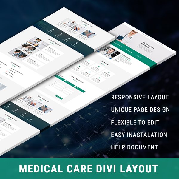 Medical Care - Divi Layout