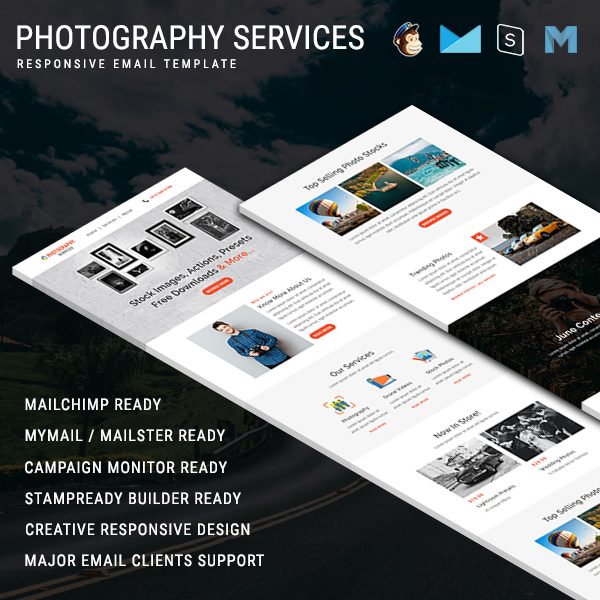 Photography - Multipurpose Responsive Email Newsletter Template