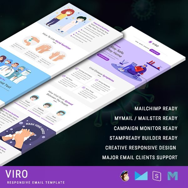 Viro - Multipurpose Responsive Email Newsletter Template