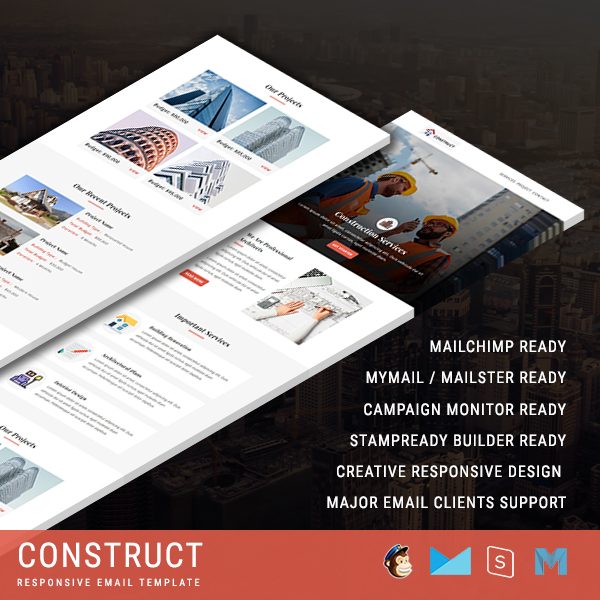 Construct - Responsive Email Template