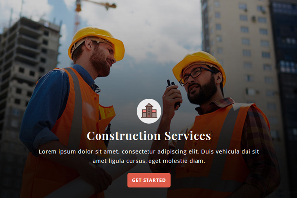 Construction Email Template