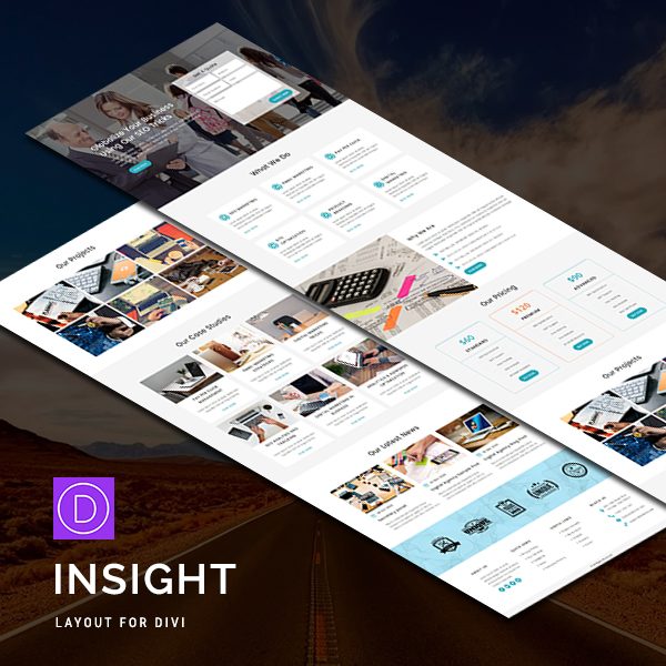 Insight - Divi Theme Layout