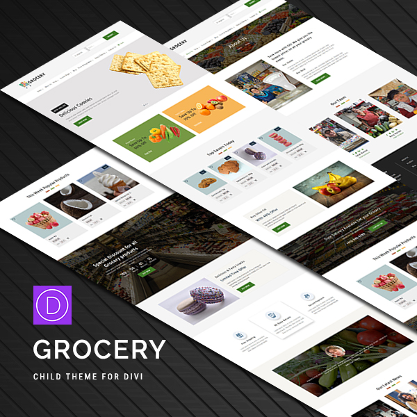 Grocery - WooCommerce Divi Child Theme