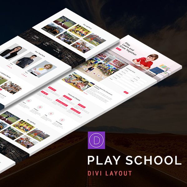Play School - Divi Layout