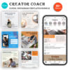 Instagram Creator Coach - Canva Templates Bundle