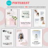 Pinterest - Multipurpose Canva Templates Bundle