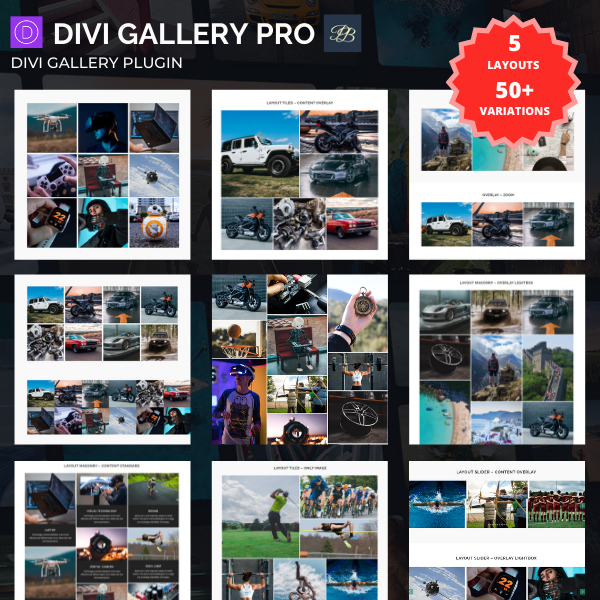 Divi Gallery Pro