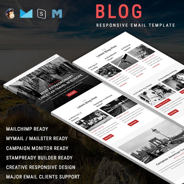 Blog - Multipurpose Responsive Email Template